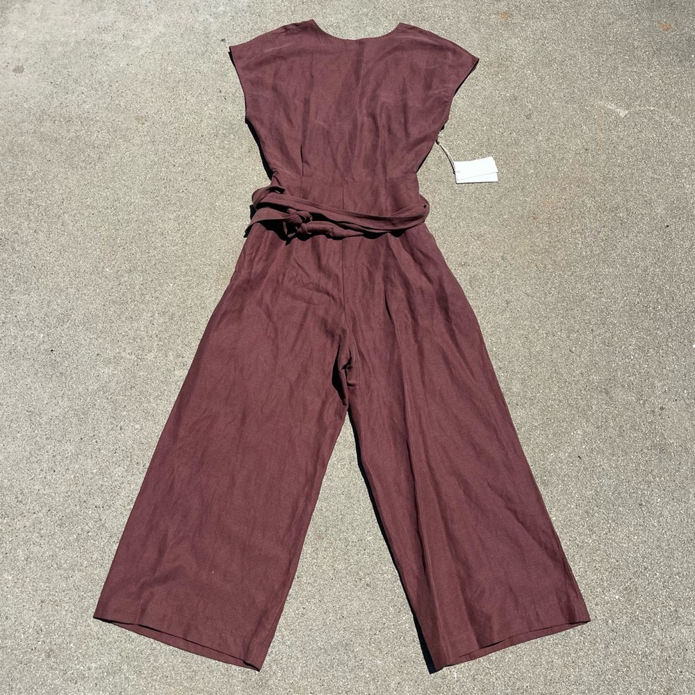 Wilfred Brax Linen Jumpsuit size 4 - Picture 3 of 16